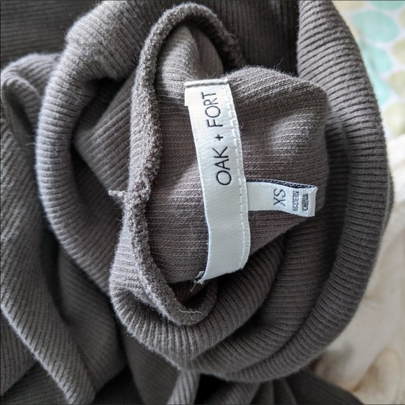 Oak + fort bodycon turtleneck dress - Picture 5 of 7